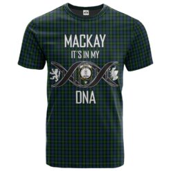 MacKay Bonner Clan DNA In Me Tartan Crest T-Shirt