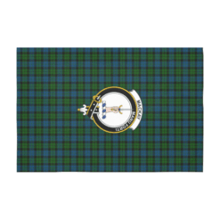 MacKay Crest Tartan Tablecloth