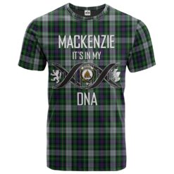 MacKenzie Dress Clan DNA In Me Tartan Crest T-Shirt