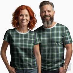 MacKenzie Dress Modern Scottish Tartan T-shirt – Authentic Clan Apparel