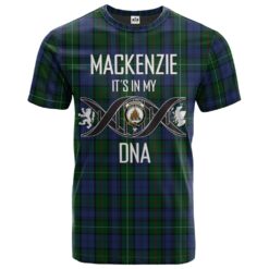 MacKenzie Vestiarium Scoticum Clan DNA In Me Tartan Crest T-Shirt