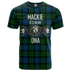 MacKie Clan DNA In Me Tartan Crest T-Shirt