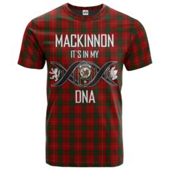 MacKinnon 04 Clan DNA In Me Tartan Crest T-Shirt