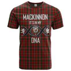MacKinnon 05 Clan DNA In Me Tartan Crest T-Shirt