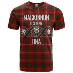 MacKinnon 06 Clan DNA In Me Tartan Crest T-Shirt