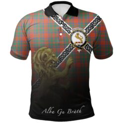 MacKintosh Ancient Polo Shirts Tartan Crest Celtic Scotland Lion