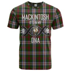 MacKintosh Dress Scott Adie Clan DNA In Me Tartan Crest T-Shirt