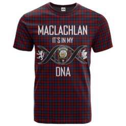 MacLachlan 02 Clan DNA In Me Tartan Crest T-Shirt