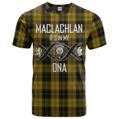 MacLachlan 04 Clan DNA In Me Tartan Crest T-Shirt