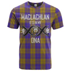 MacLachlan 05 Clan DNA In Me Tartan Crest T-Shirt