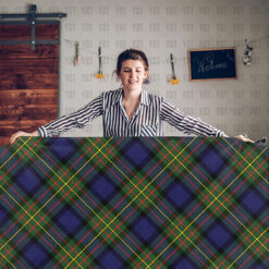 MacLaren Modern back Tartan Tablecloth New