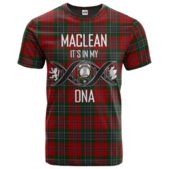MacLean Clan DNA In Me Tartan Crest T-Shirt