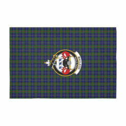 MacLeod Crest Tartan Tablecloth