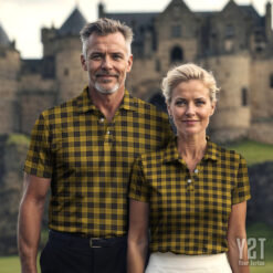 MacLeod of Lewis Ancient Scottish Clan Tartan Polo Shirt - Authentic Heritage Apparel
