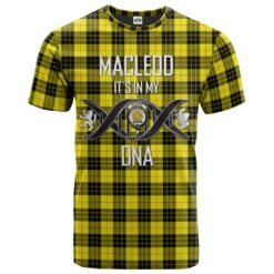 MacLeod of Lewis Modern Clan DNA In Me Tartan Crest T-Shirt