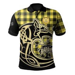 MacLeod of Lewis Modern Clan Polo Shirt Viking Wolf