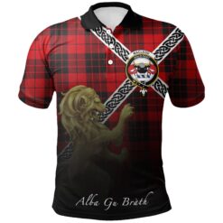 MacLeod of Raasay Polo Shirts Tartan Crest Celtic Scotland Lion