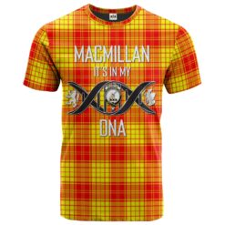 MacMillan 01 Clan DNA In Me Tartan Crest T-Shirt