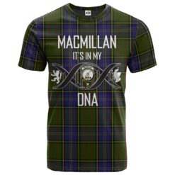 MacMillan Hunting 02 Clan DNA In Me Tartan Crest T-Shirt