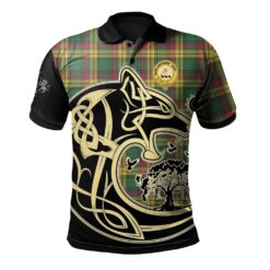 MacMillan Old Ancient Clan Polo Shirt Viking Wolf