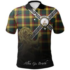 MacMillan Old Modern Polo Shirts Tartan Crest Celtic Scotland Lion