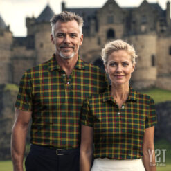 MacMillan Scottish Clan Tartan Polo Shirt - Authentic Heritage Apparel