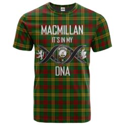 MacMillan Society of Glasgow Clan DNA In Me Tartan Crest T-Shirt