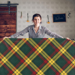 MacMillan Tartan Tablecloth New