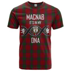 MacNab 01 Clan DNA In Me Tartan Crest T-Shirt