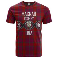 MacNab Old Clan DNA In Me Tartan Crest T-Shirt