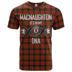 MacNaughton 02 Clan DNA In Me Tartan Crest T-Shirt