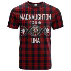 MacNaughton Logan Clan DNA In Me Tartan Crest T-Shirt