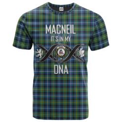MacNeil of Barra Ancient Clan DNA In Me Tartan Crest T-Shirt
