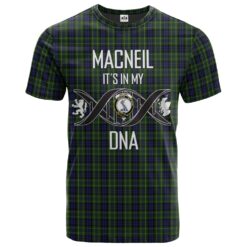MacNeil of Colonsay Clan DNA In Me Tartan Crest T-Shirt