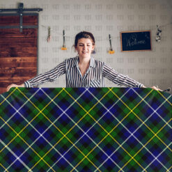 MacNeill of Barra Modern back Tartan Tablecloth New