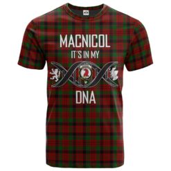 MacNicol - Nicolson 01 Clan DNA In Me Tartan Crest T-Shirt