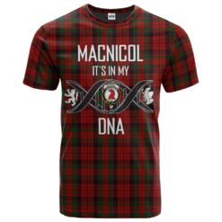 MacNicol - Nicolson 02 Clan DNA In Me Tartan Crest T-Shirt