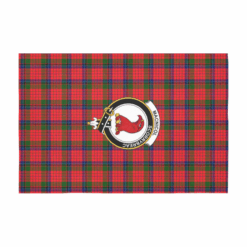 MacNicol (of Scorrybreac) Crest Tartan Tablecloth