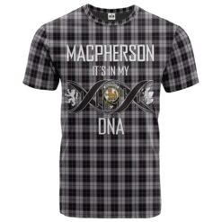MacPherson 05 Clan DNA In Me Tartan Crest T-Shirt