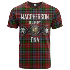 MacPherson 06 Clan DNA In Me Tartan Crest T-Shirt
