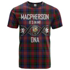 MacPherson 08 Clan DNA In Me Tartan Crest T-Shirt