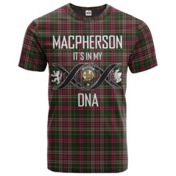 MacPherson 09 Clan DNA In Me Tartan Crest T-Shirt