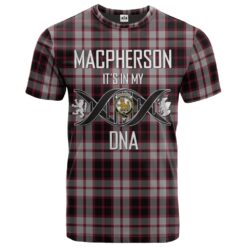 MacPherson Clan DNA In Me Tartan Crest T-Shirt