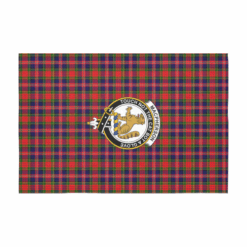 MacPherson Crest Tartan Tablecloth