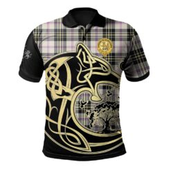 MacPherson Dress Ancient Clan Polo Shirt Viking Wolf