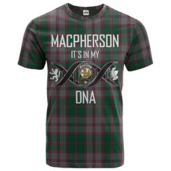 MacPherson Gathering Clan DNA In Me Tartan Crest T-Shirt