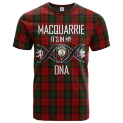 MacQuarrie 07 Clan DNA In Me Tartan Crest T-Shirt