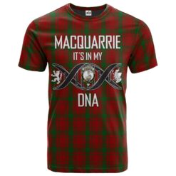 MacQuarrie Clan DNA In Me Tartan Crest T-Shirt
