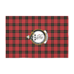 MacQueen Crest Tartan Tablecloth