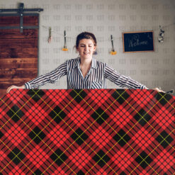 MacQueen Tartan Tablecloth New